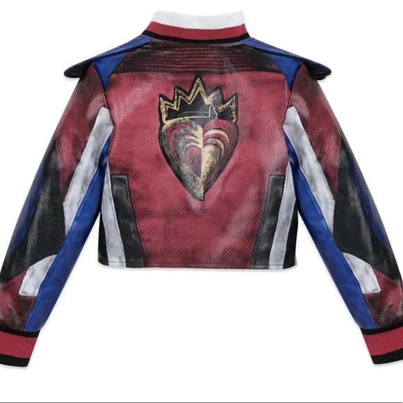 Authentic Disney Store Descendants Faux Leather Evie Complete Costume size 4 - Picture 2 of 5